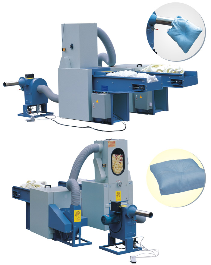 碎海棉、松棉、混合、填充多功能組合機(jī)