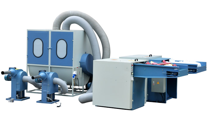 碎海棉、松棉、箱式、混合填充多功能組合機(jī)